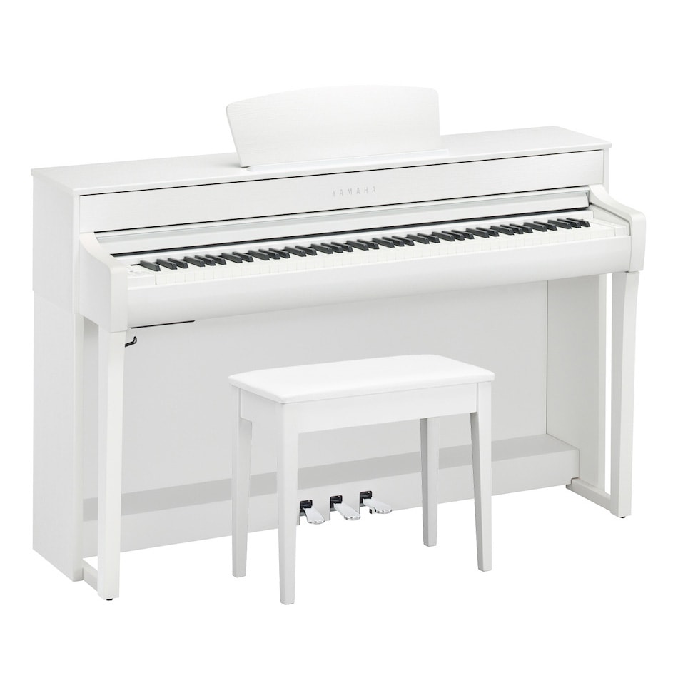 Yamaha Clavinova CLP 735 - White on sale – The Piano Guys Piano Store