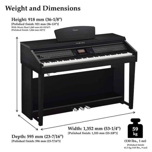Yamaha Clavinova CVP-701 | Faust Harrison Pianos