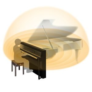 Yamaha NU1XA Hybrid AvantGrand Upright Piano
