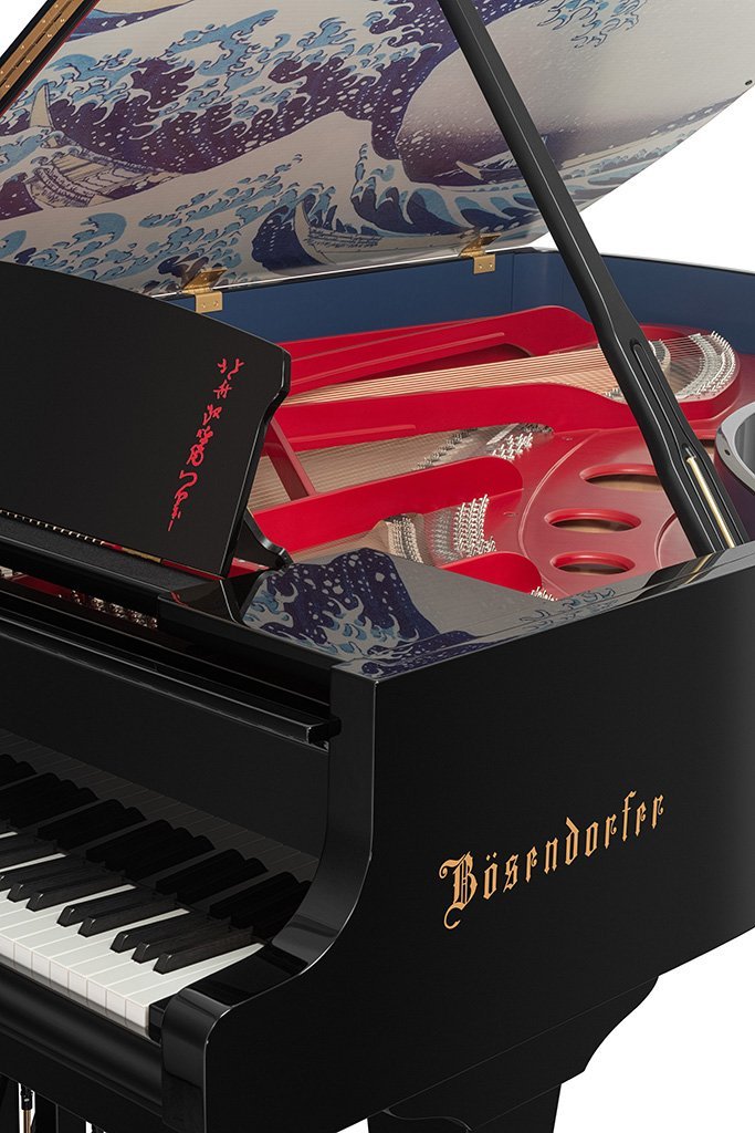 Bosendorfer The Great Wave off Kanagawa Grand Piano