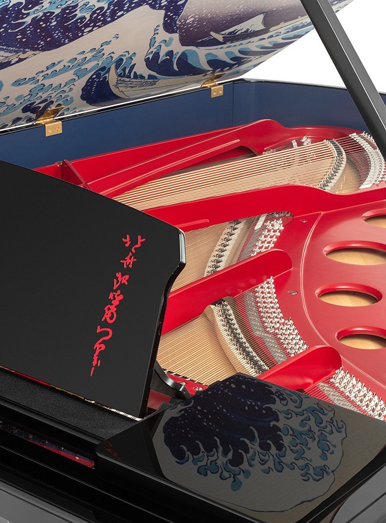 Bosendorfer The Great Wave off Kanagawa Grand Piano