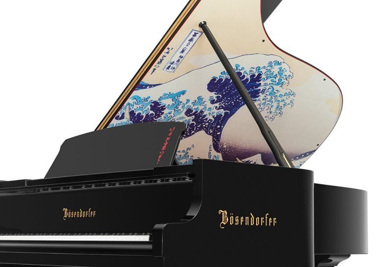 Bosendorfer The Great Wave off Kanagawa Grand Piano