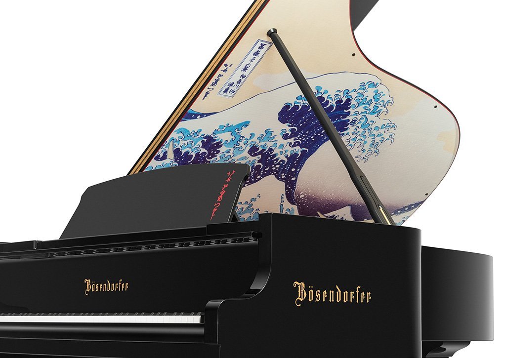 Bosendorfer The Great Wave off Kanagawa Grand Piano