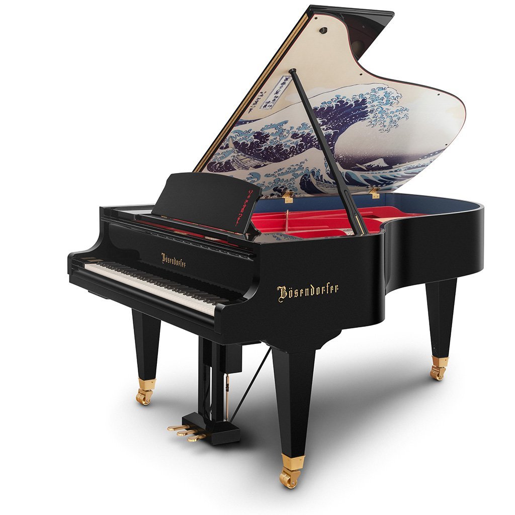 Bösendorfer Great Wave off Kanagawa 214VC Grand Piano