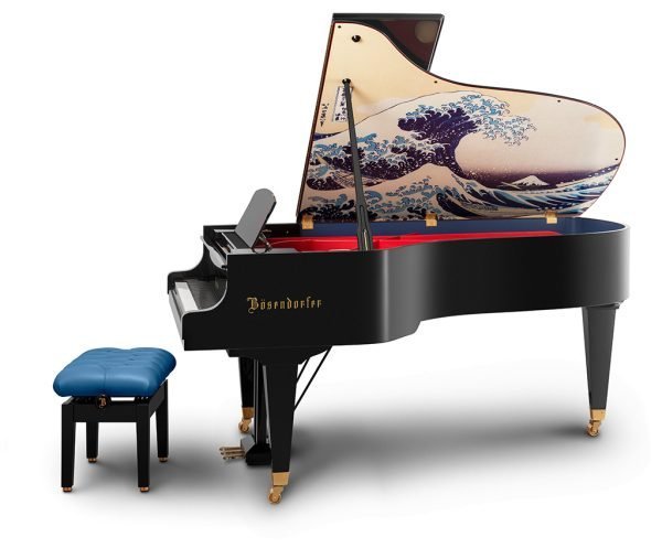 Bösendorfer Great Wave off Kanagawa 214VC Grand Piano
