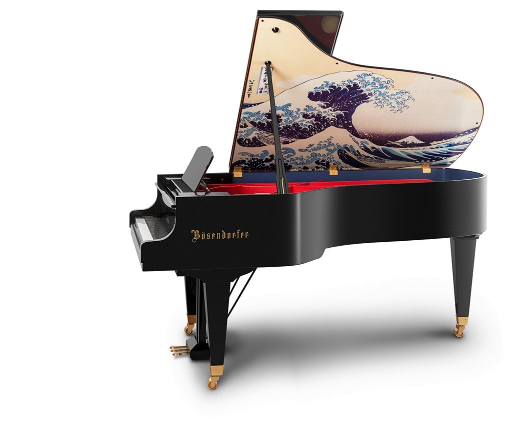 Bosendorfer The Great Wave off Kanagawa Grand Piano