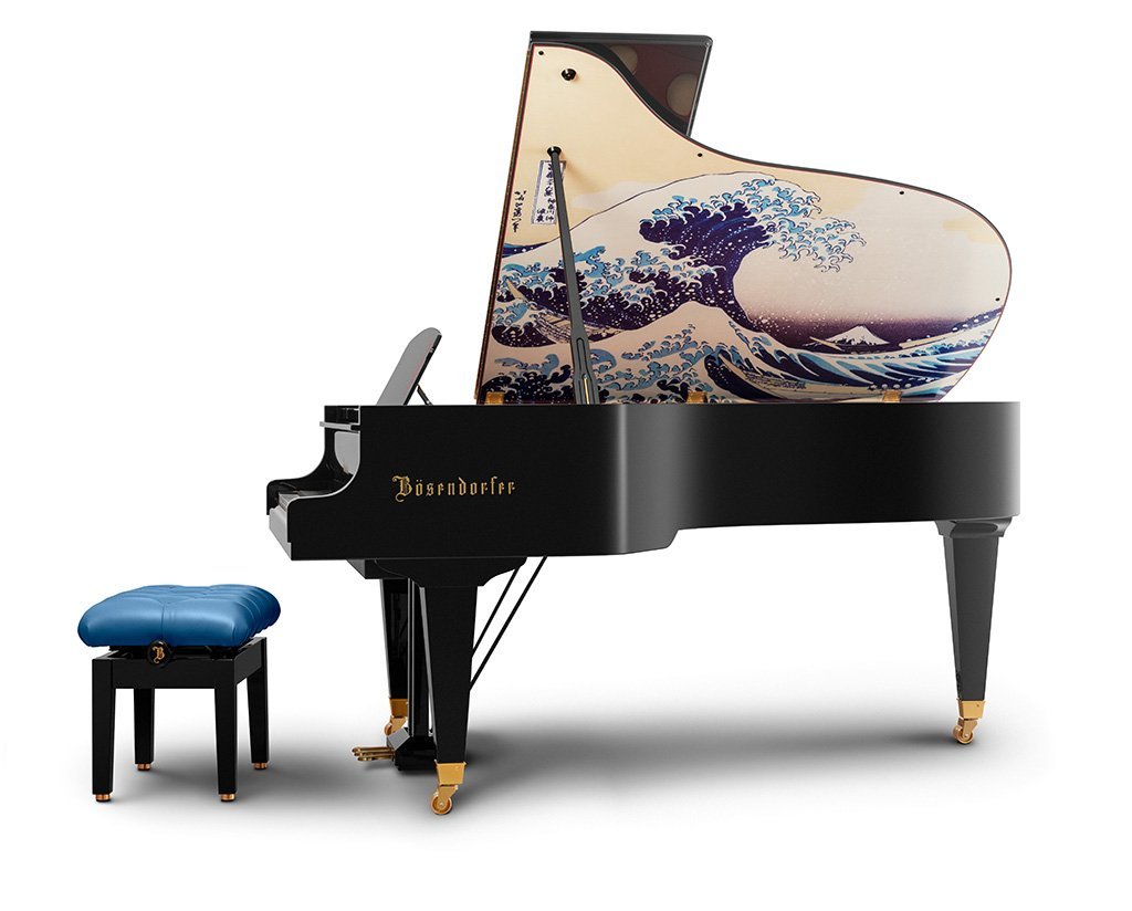 Bosendorfer The Great Wave off Kanagawa Grand Piano