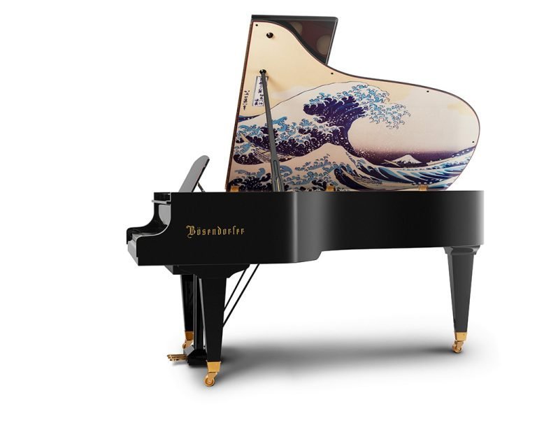 Bosendorfer The Great Wave off Kanagawa Grand Piano