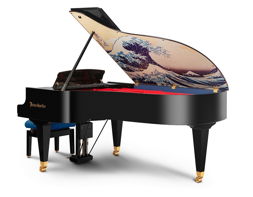 Bösendorfer Great Wave off Kanagawa 214VC Grand Piano