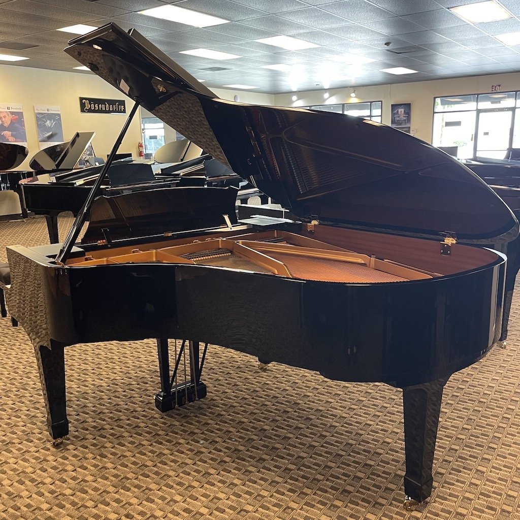 Yamaha Piano, Model S4 Polished Ebony, 1994 | Faust Harrison