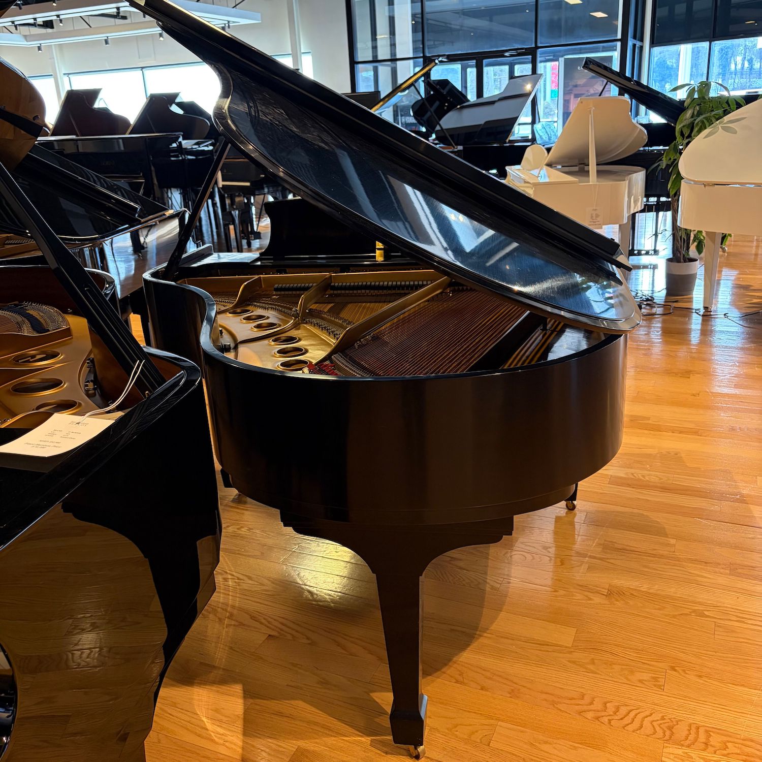 Steinway Piano, Model M Satin Ebony, 2006 | Faust Harrison Pianos