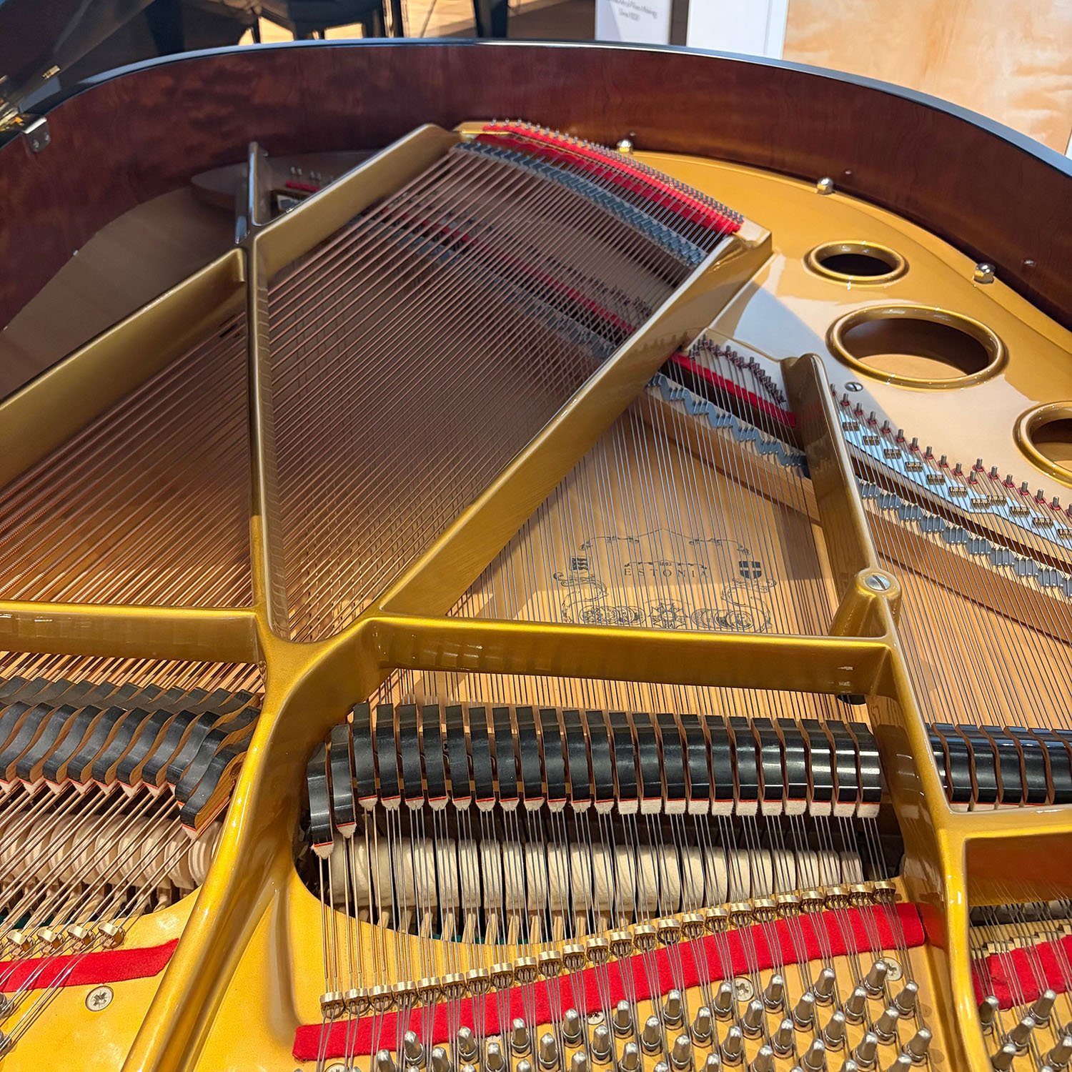 Estonia Piano, Model L168 Satin Ebony, 2004 | Faust Harrison Pianos