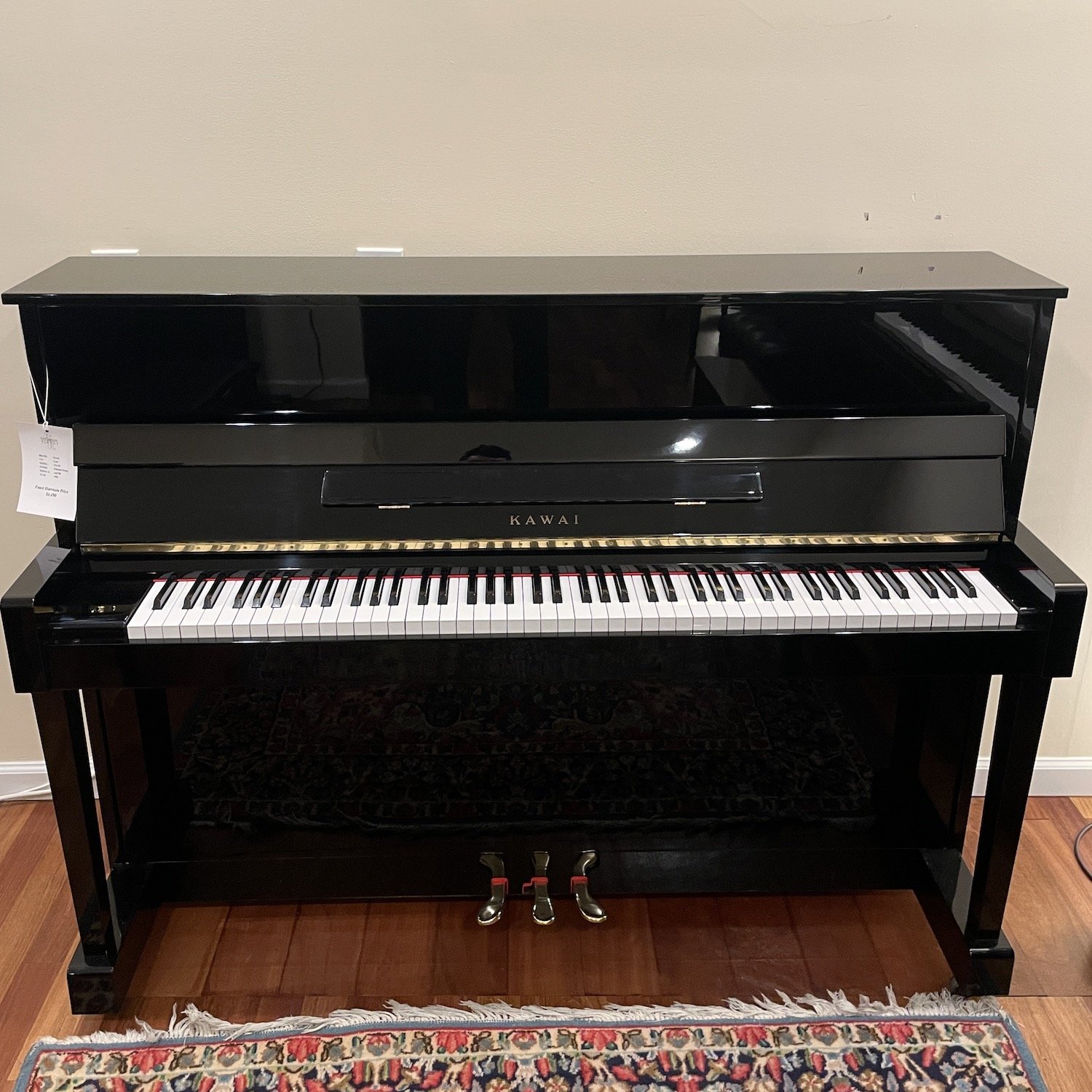 Kawai Piano, Model CX-5H Polished Ebony, 1996 | Faust Harrison Pianos