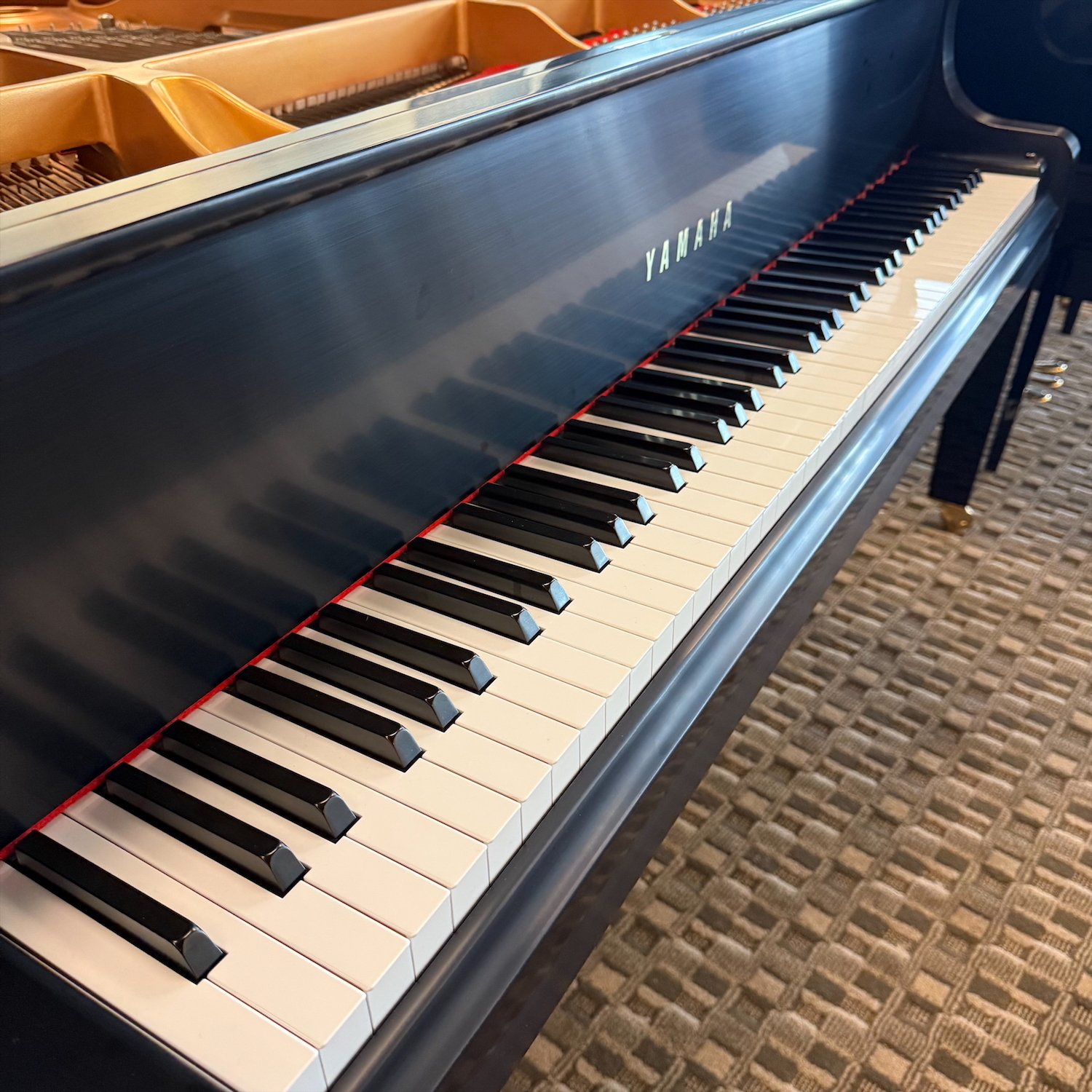 Yamaha Piano, Model C2 Satin Ebony, | Faust Harrison Pianos