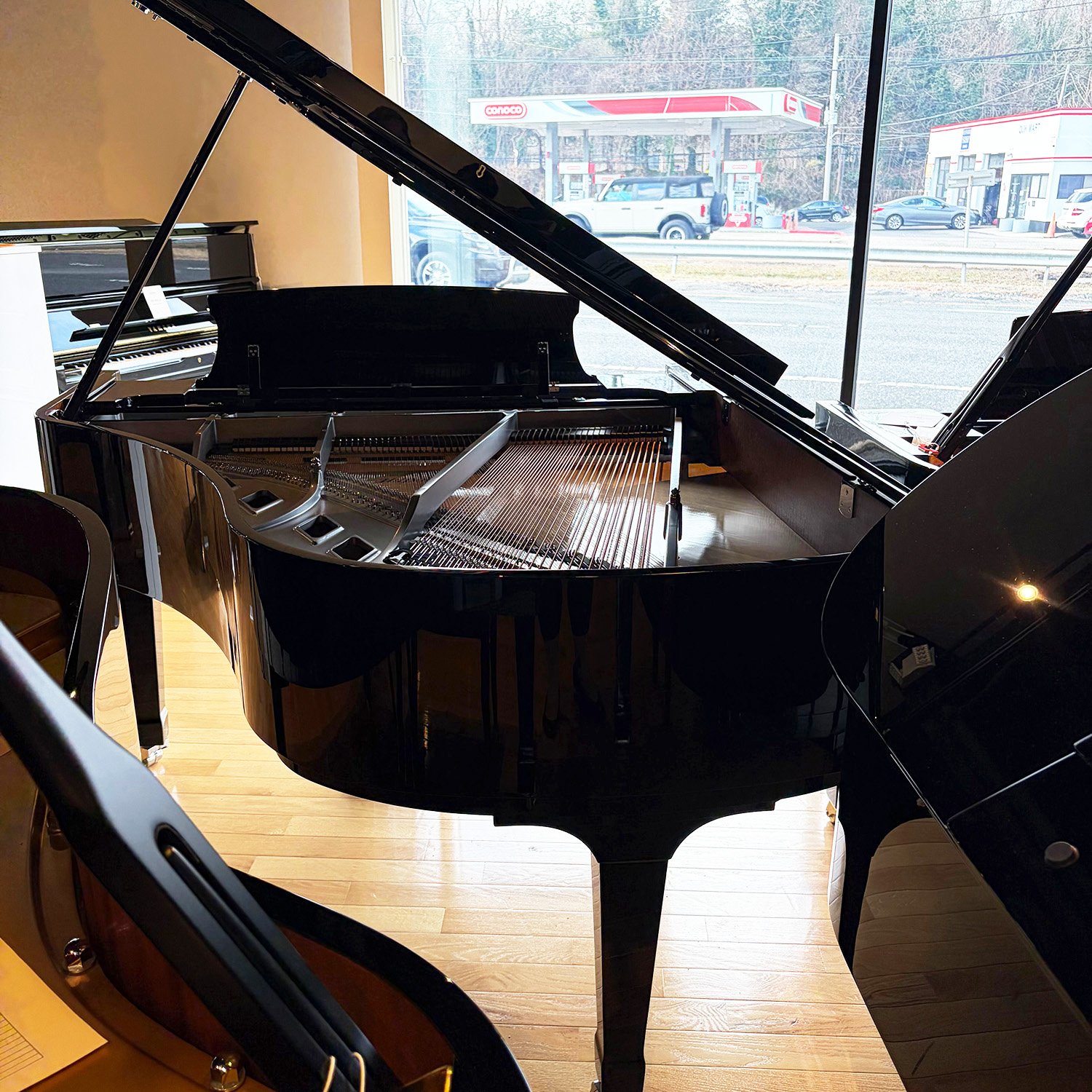 黒ヘッド　プレミアム　ボアスノボ Boston Piano, Model GP-178 PE Polished Ebony, 2019 | Faust
