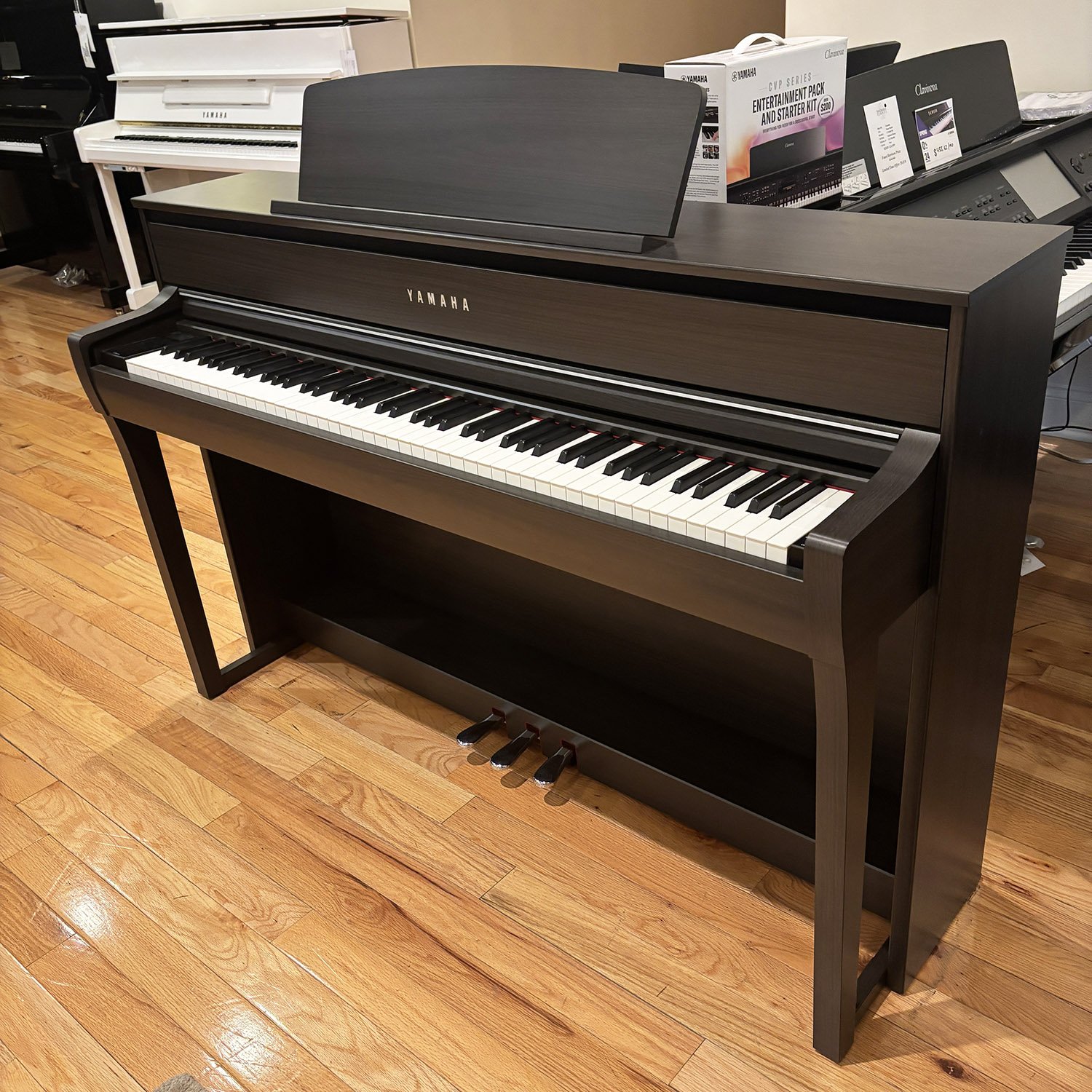 Yamaha Piano, Model CLP775 DW Dark Walnut, 2022 | Faust Harrison