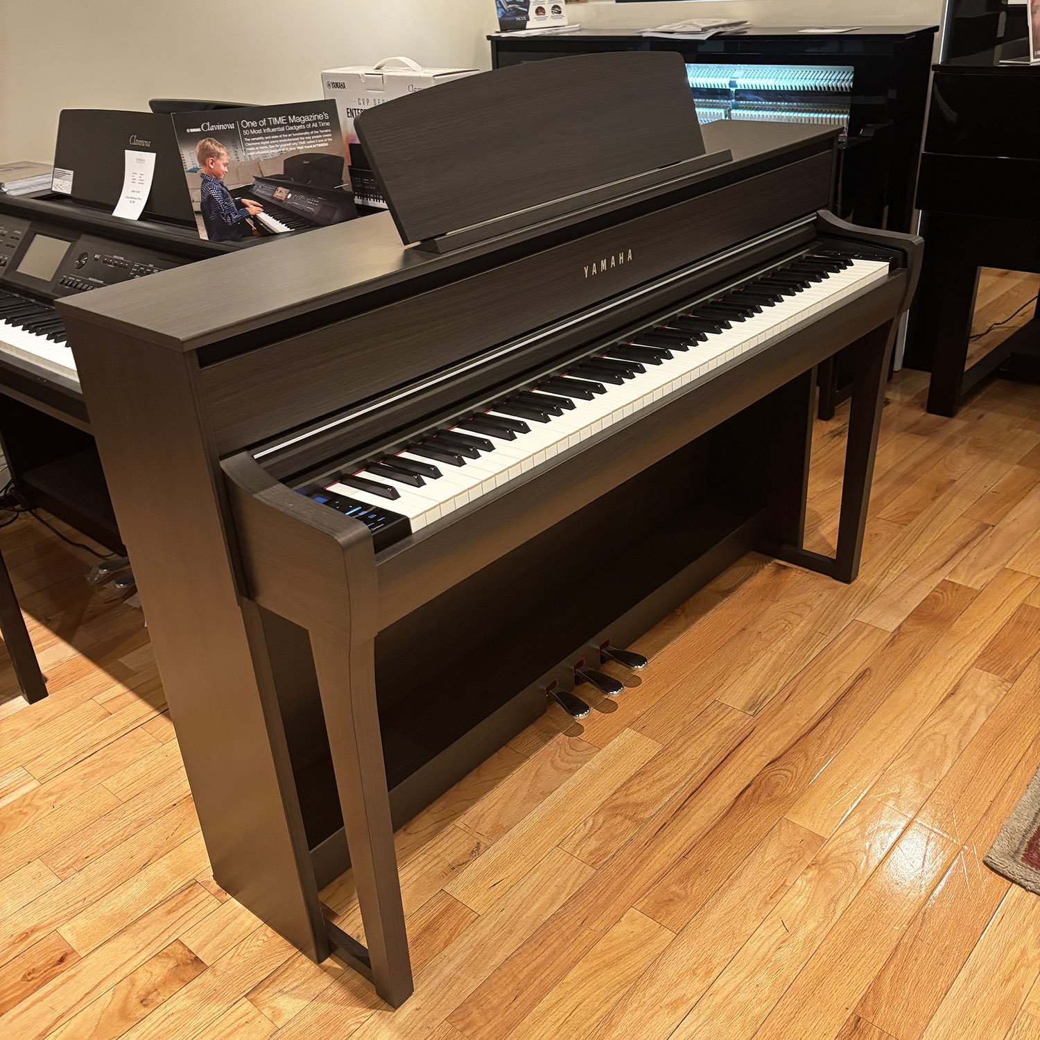 Yamaha Piano, Model CLP775 DW Dark Walnut, 2022 | Faust Harrison
