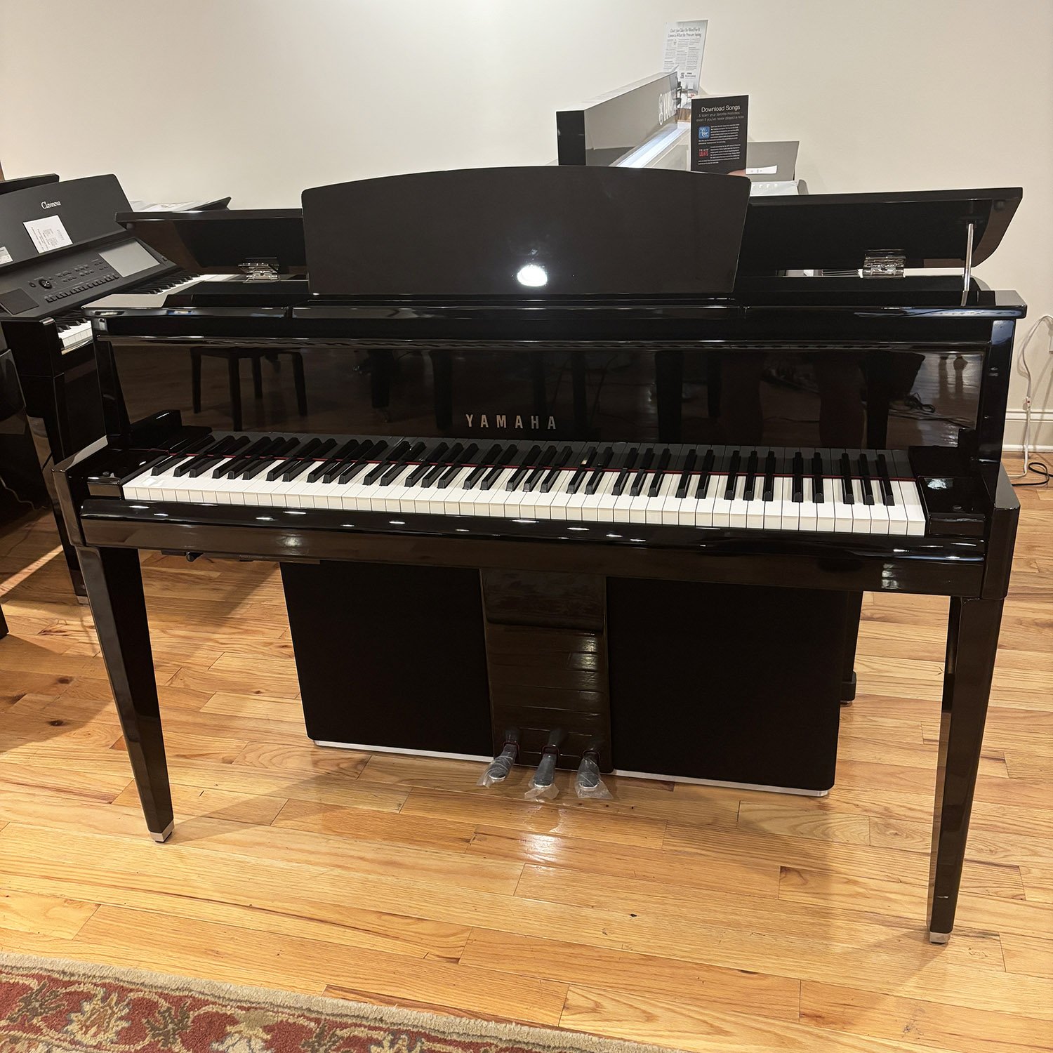 Yamaha Piano, Model N2 Polished Ebony, 2011