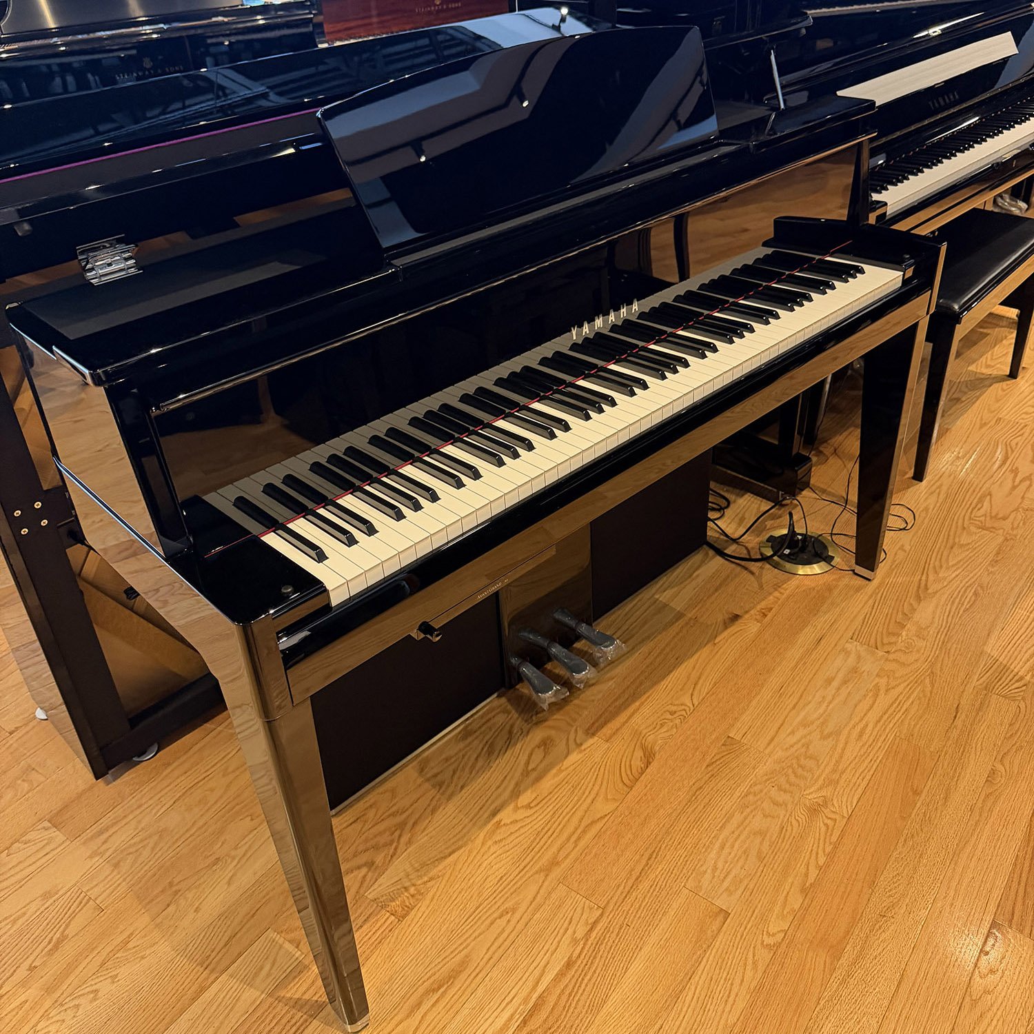 Yamaha Piano, Model N2 Polished Ebony, 2010